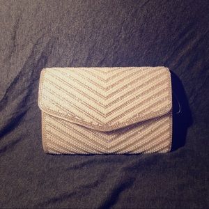 Sparkly beaded clutch